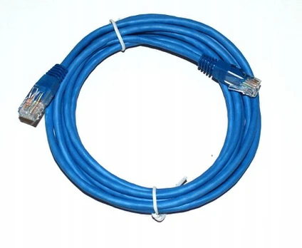 Patchcord Utp 5e tinklo kabelis 3m, mėlynas