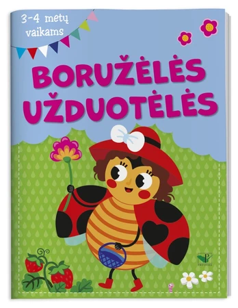 Boružėlės užduotėlės, 3–4 metų vaikams