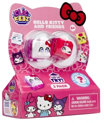 *****GOLIATH Clickeez HelloKitty_Frien.3pak 77066