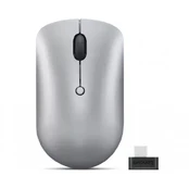 LENOVO 540 USB-C WIRELESS COMPACT MOUSE GREY kaina