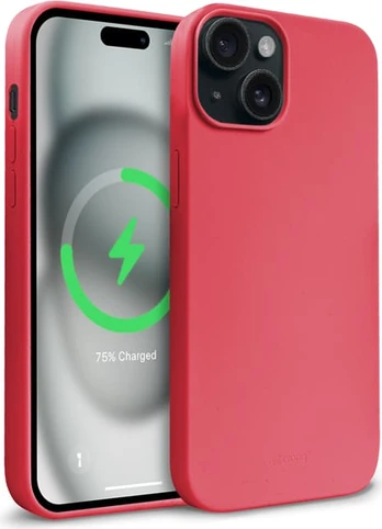 Case iPhone 15 MagSafe pink