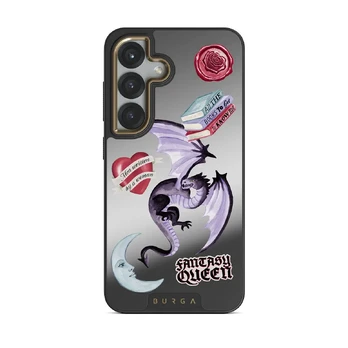 Plot Twister - Samsung Galaxy S25 Case, Elite Mirror (Magnetic) / Gold