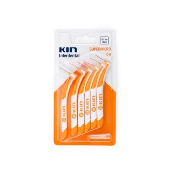 Tarpdančių šepetėlis Kin Supermicro, 6 vnt