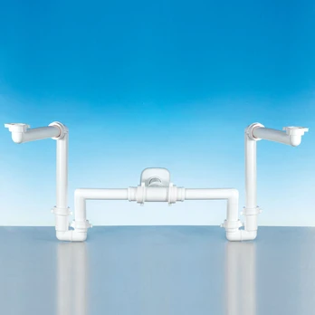 Sifonas Lira Spazio Bagno, baltas