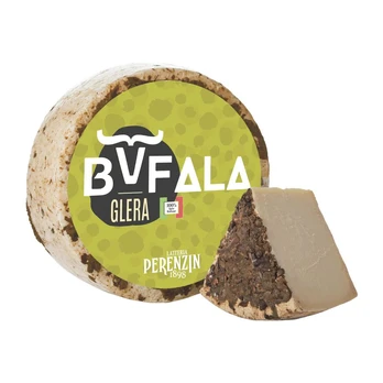 Buivolių pieno sūris su vynu BUFALA GLERA, brandintas 12 mėn.
