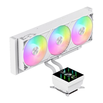 Gamemax GLACIER 360 LCD WH