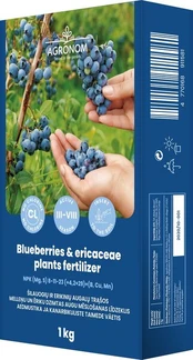 Šilauogių ir erikinių augalų trąšos 1 kg
