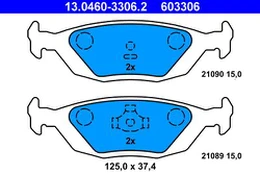 ATE 13.0460-3306.2 Brake pad set