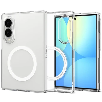 Dėklas SPIGEN AIRSKIN MAGSAFE GALAXY Z FOLD 8 CLEAR/Baltas