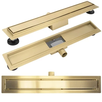 Linijinis nubėgimas Rea Neox 60 Brush Gold