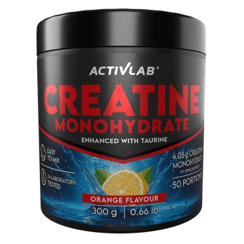 ACTIVLAB Creatine Monohydrate - 300g Apelsinai