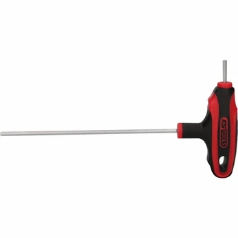 Raktas su vidiniu šešiakampiu ir T formos rankenėle 3mm, KS Tools