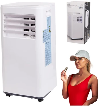 Nešiojamas oro kondicionierius 9000 Btu 60 m³