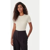 Calvin Klein Marškinėliai LV044C216G Écru Regular Fit