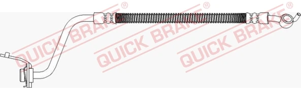 QUICK BRAKE QB50.516 Brake hose