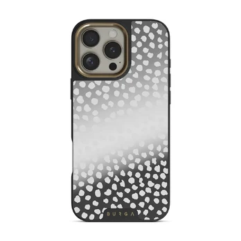 Night Sky - Dotted iPhone 16 Pro Max Case, Elite Mirror (MagSafe) / Gold