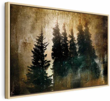 Artgeist Paveikslas - Stately Spruces (1 Part) Wide