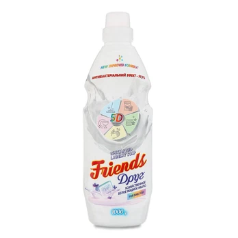 Universalus skystas skalbimo muilas Friends, 1000 ml