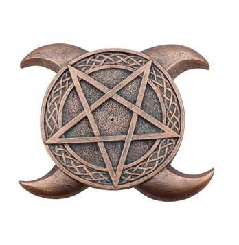 Nemesis Now Smilkalų laikiklis Triple Moon Pentacle 15,5cm