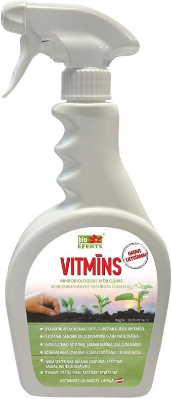 Bioefekts Vitmīns mikroorg. saturošs līdz. 500ml