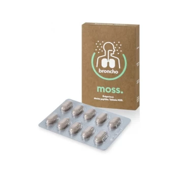 Maisto papildas Broncho Moss, 20 tablečių