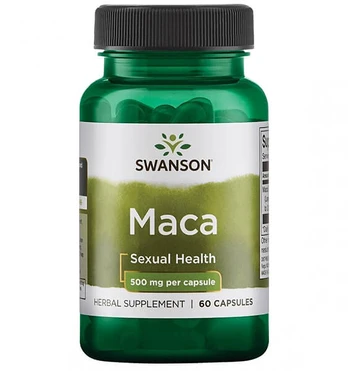 Swanson MACA 500mg, 60 kap