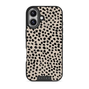 Almond Latte - Cute iPhone 17 Case, Elite Dark (MagSafe) / Gunmetal
