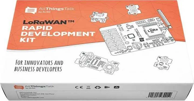 AllThingsTalk ALLTHINGSTALK by ALSO LoRaWAN Rapid Development Kit - Europe frequency band 868 MHz - Universal power plug