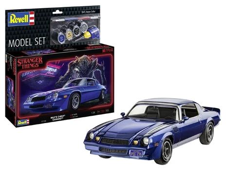 Model set Chevy Camaro Z/28 - Stranger Things