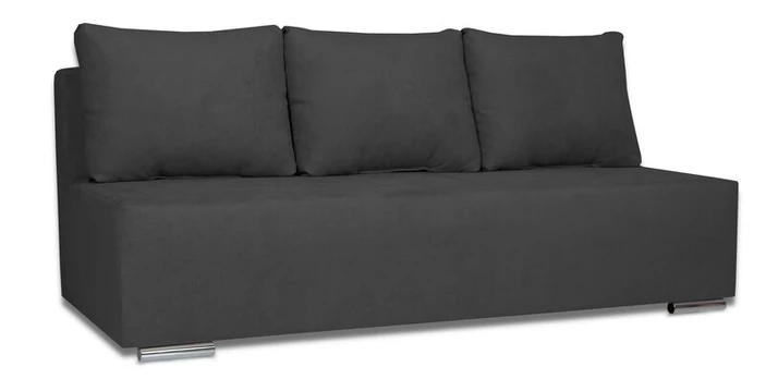 Sofa - lova Kvadrats Tamsiai pilka