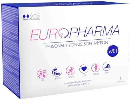 EUROPHARMA - ACTION TAMPONS 6 UNITS