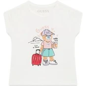 Guess Marškinėliai K6GI18 K6YW4 Balta Regular Fit