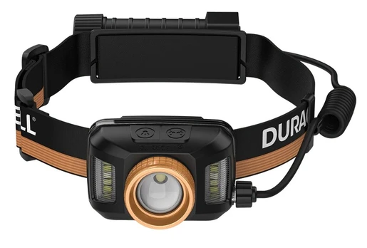 Duracell DH1500R žibintuvėlis ant galvos 1500 lm 1x18650