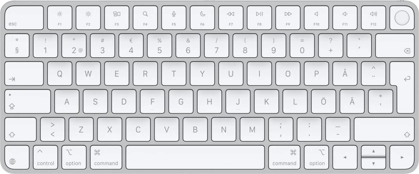 Klaviatūra Magic Keyboard with Touch ID for Mac models with Apple silicon Swedish MXCK3S/A