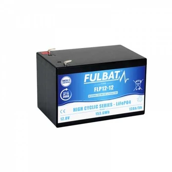 VRLA Akumuliatorius 153.6Wh/ 12 Ah 12.8V