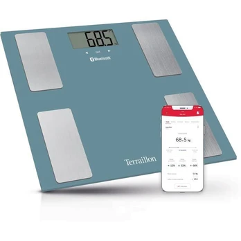 Išmoniosios svarstyklės Terraillon Smart Connect App Bluetooth 160 kg Mėlyna