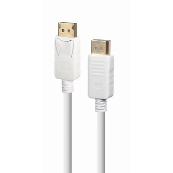 Gembird CC-DP2-6-W DisplayPort kabelis 1,8 m baltas