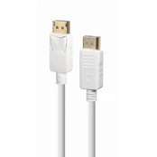 Gembird CC-DP2-6-W DisplayPort kabelis 1,8 m baltas kaina