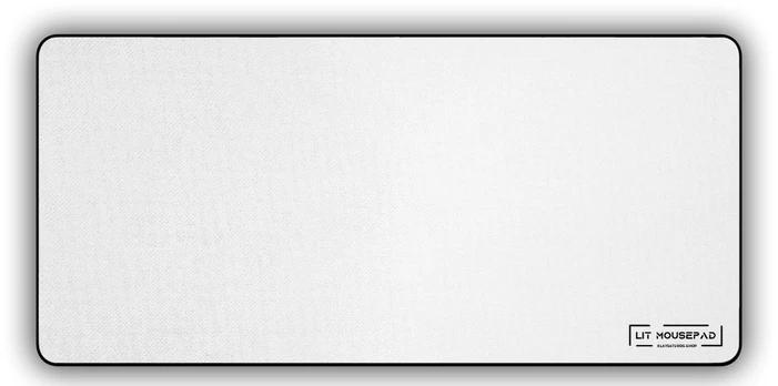 Pelės kilimėlis "LIT Mousepad" (Baltas) - 900x400x3mm