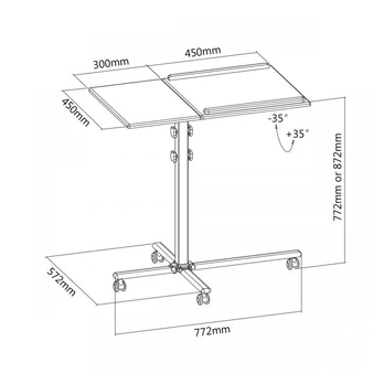 Sbox Technology Laikiklis Sbox Projektorius Floor Stovas PFS-2