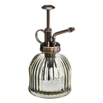 Glass Sprayer Vintage, Diameter 8 x 16 cm, Geltona