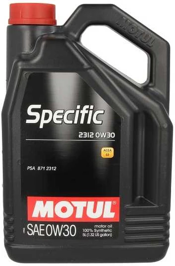 Variklių alyva MOTUL SPECIFIC (5L) 0W30 SPECIFIC 2312 0W30 5L