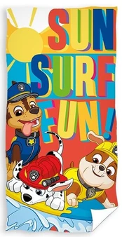 Paplūdimio rankšluostis Paw Patrol, 70 x 140 cm