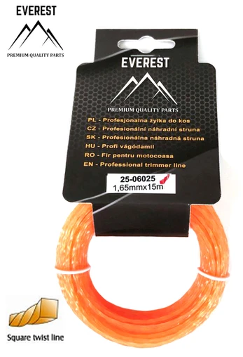 PJOVIMO VALAS - TWIST 1,65mm 15M