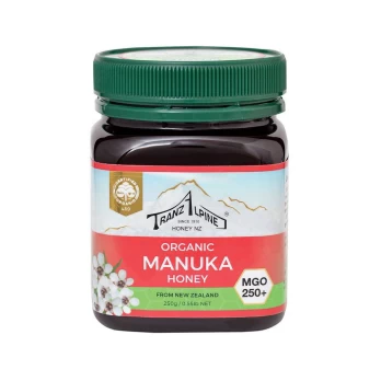 Manuka medus 250+ MGO, ekologiškas