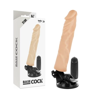 Dildo BASECOCK REALISTIC VIBRATOR 21 cm