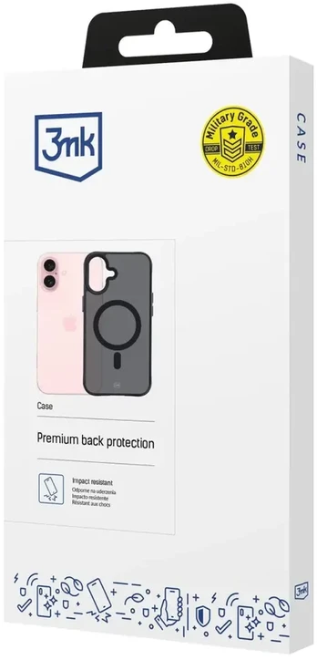 Dėklas 3mk Samsung Galaxy A17/A18 4G/5G - Smoke Magcase