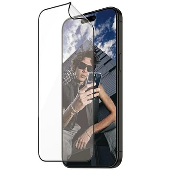 PanzerGlass™ MATRIX ekrano apsauga su D3O iPhone 15 Pro Max | Itin platus pritaikymas w. AlignerKit