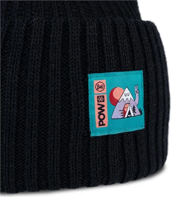 Buff Czapka BUFF KNITTED BEANIE POW RUTGER BLACK one size