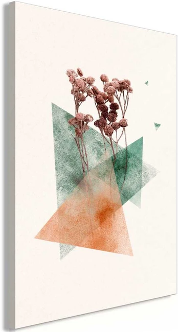 Artgeist Paveikslas - Modernist Flower (1 Part) Vertical